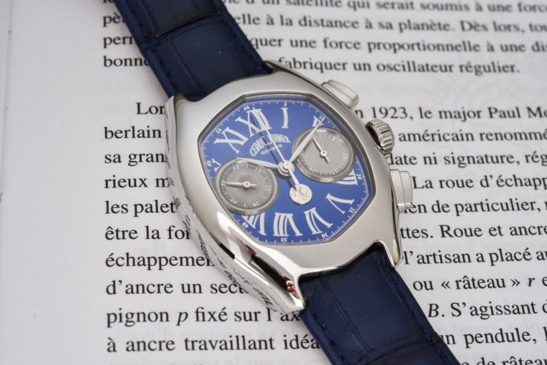 Cedric Johner Abyss Chronograph 30th Anniversary Valjoux 23 Calibre