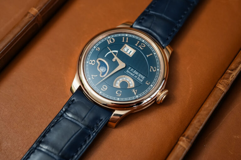 F.P. Journe Octa Divine Guilloche Update 2023 boutique edition blue
