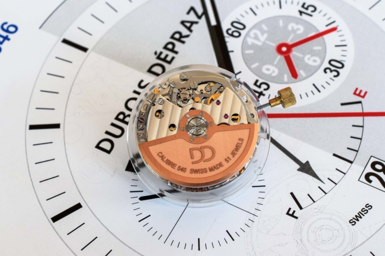 Inside Dubois-Depraz, Module Specialist - new integrated chronograph calibre 540