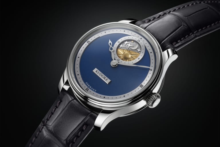 Kudoke 2 Deep Blue Dial